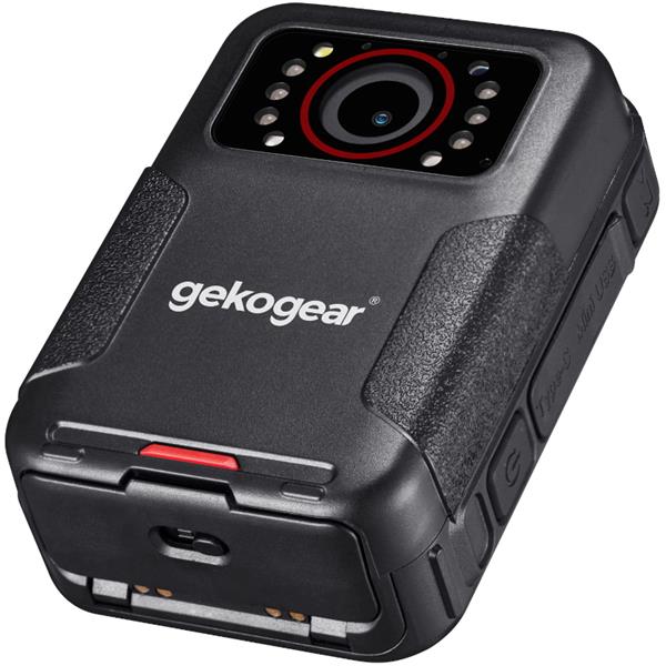 GekoGear Aegis 110 1080P Full HD Body Cam with IP65 | 110° Wide Angle