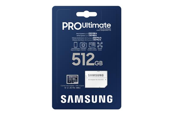 SAMSUNG PRO Ultimate 512GB microSDXC