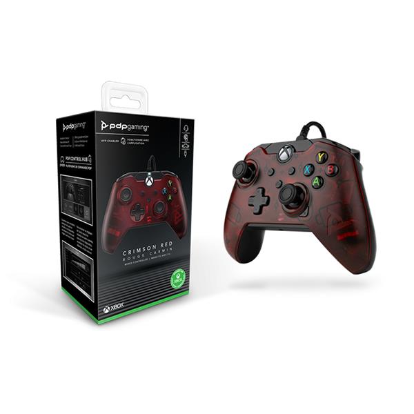 PDP Gaming Wired Controller - Crimson Red(Open Box)