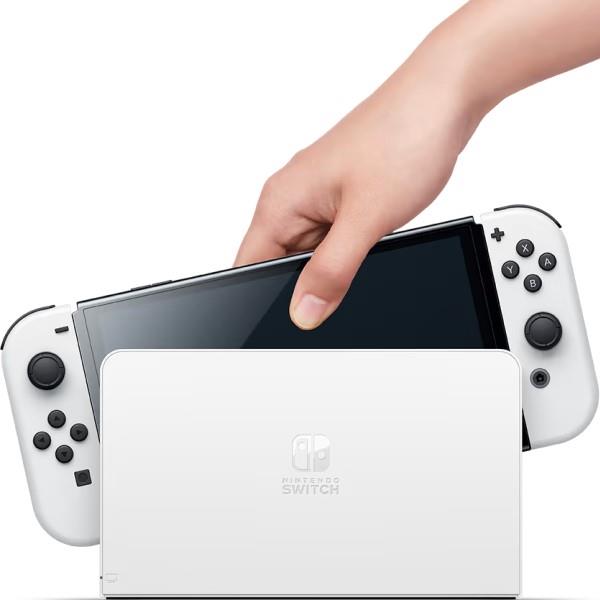 Console de jeu Nintendo Switch (modèle OLED) - Blanc