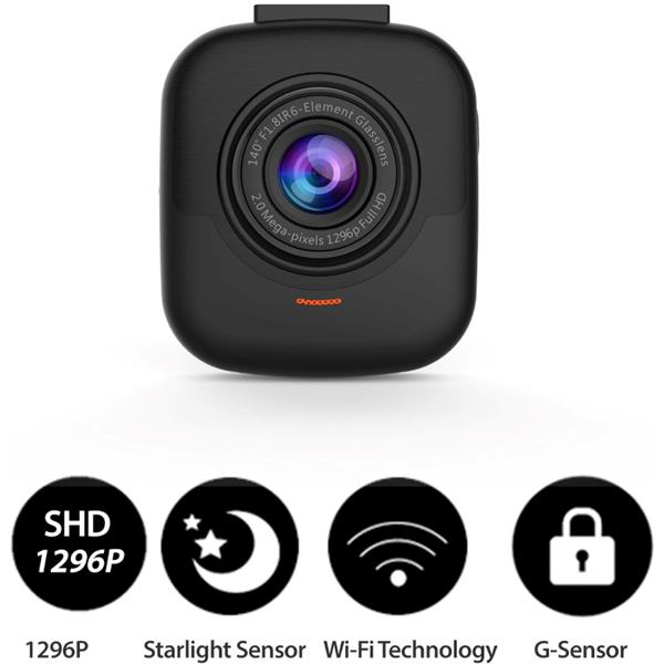 myGEKOgear Orbit 530 | 1-Channel Dash Cam | 1296p 30fps