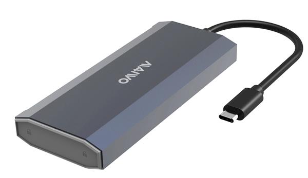 Maiwo 6-in-1 USB 3.2 Docking Station + M.2 NVMe/SSD Enclosure(Open Box)