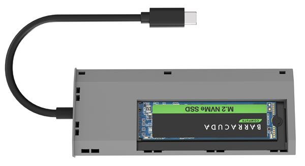 Maiwo 6-in-1 USB 3.2 Docking Station + M.2 NVMe/SSD Enclosure(Open Box)