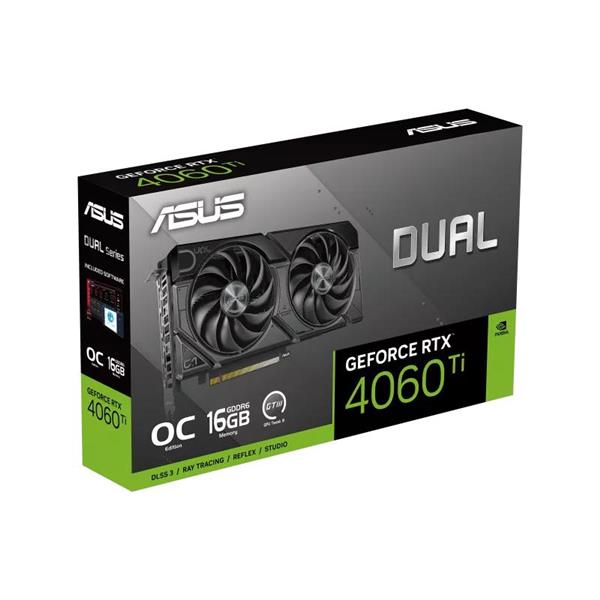 ASUS Dual GeForce RTX 4060 Ti EVO OC Edition 16GB