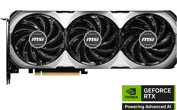 MSI GEFORCE RTX 4070 VENTUS 3X E1 12G OC, GDDR6 12GB