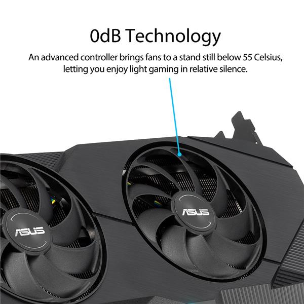 ASUS Dual GeForce RTX 2070 OC EVO V2 8GB(Open Box)