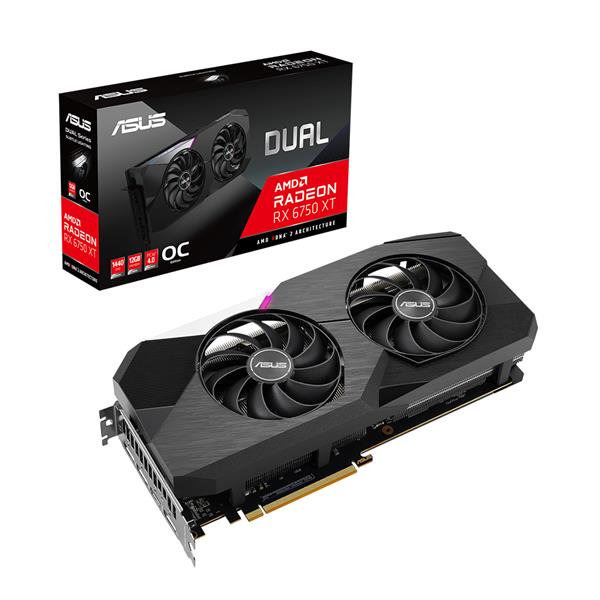 ASUS Dual AMD Radeon RX 6750 XT OC Edition | Canada Computers