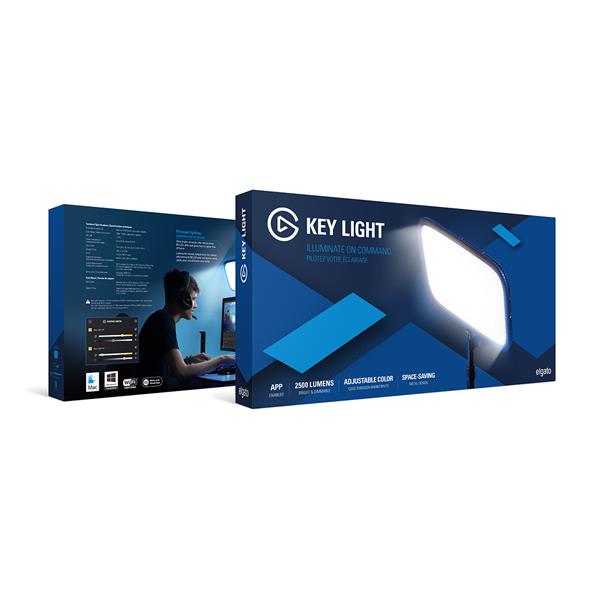 Elgato Key Light - Professional 2800 lumens Studio Light(Open Box)