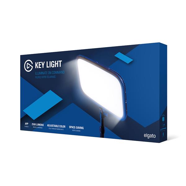 Elgato Key Light - Professional 2800 lumens Studio Light(Open Box)