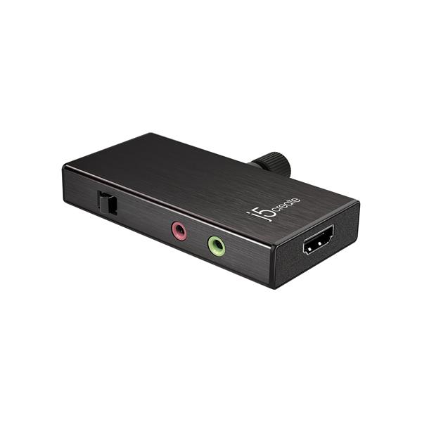 j5create Live Capture Adapter HDMI™ to USB-C™ with Power Delivery