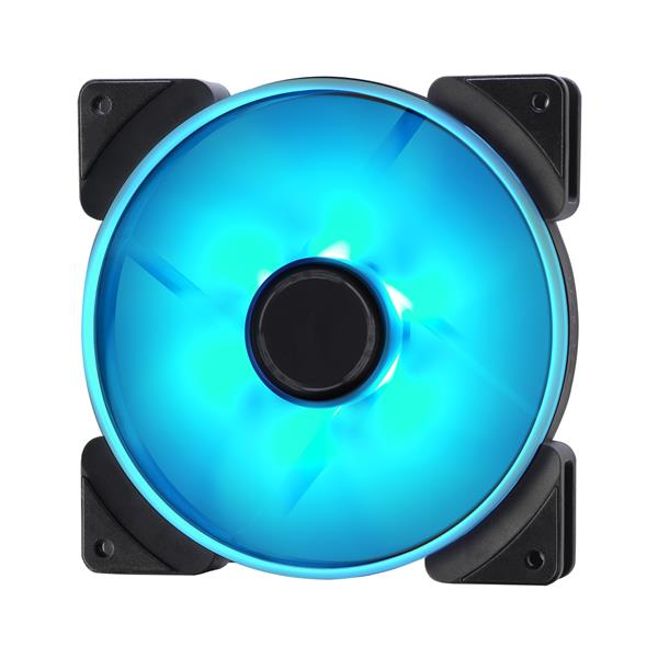 FRACTAL DESIGN Prisma AL-14 PWM 140mm Addressable RGB LED Long Life Sleeve Bearing Computer Case Fan 3-Pack