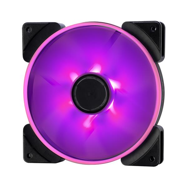 FRACTAL DESIGN Prisma AL-14 PWM 140mm Addressable RGB LED Long Life Sleeve Bearing Computer Case Fan 3-Pack