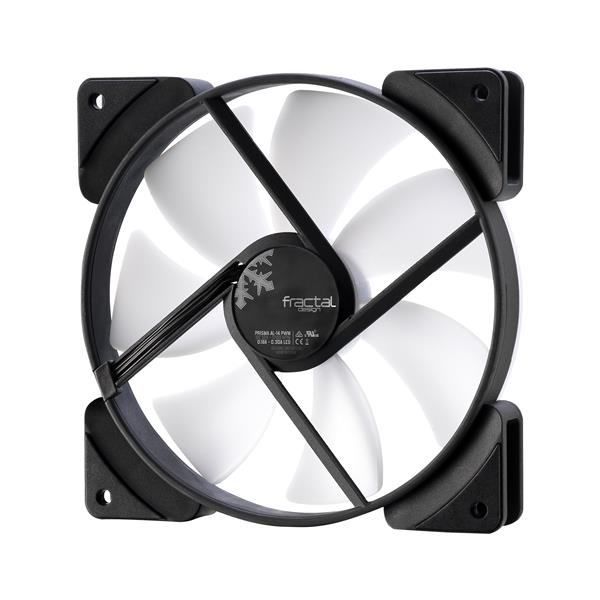 FRACTAL DESIGN Prisma AL-14 PWM 140mm Addressable RGB LED Long Life Sleeve Bearing Computer Case Fan 3-Pack