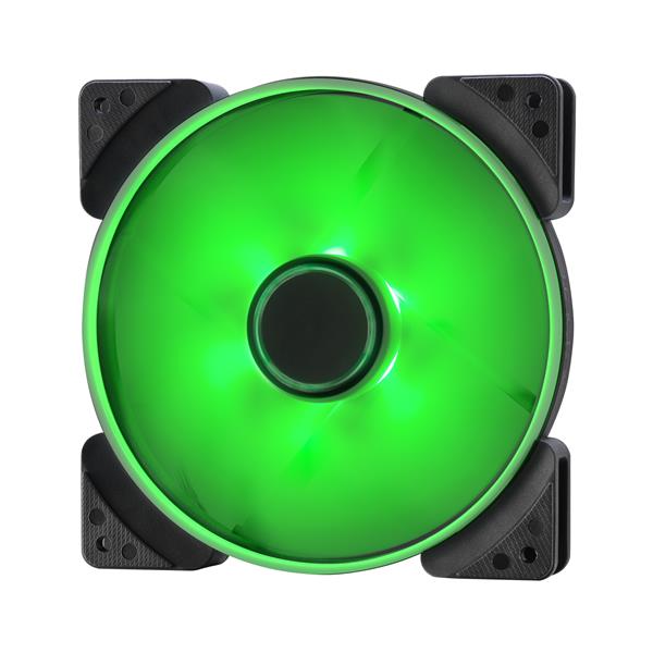 FRACTAL DESIGN Prisma SL-14 140mm Green LED Long Life Sleeve Bearing Computer Case Fan