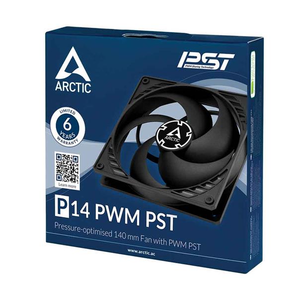 Arctic P14 PWM PST 140mm PWM Fan with Cable Splitter