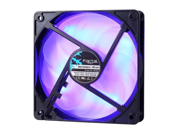 FRACTAL DESIGN Silent Series LL 120mm (FD-FAN-SSLL-120-BU)