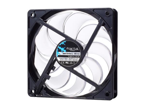 FRACTAL DESIGN Silent Series LL 120mm (FD-FAN-SSLL-120-RD)