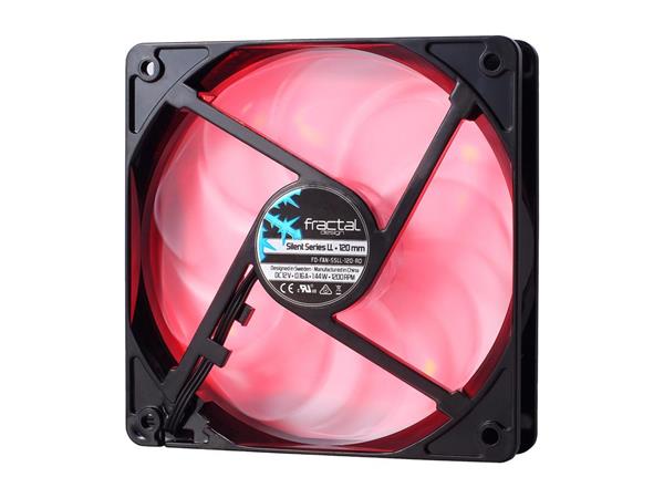 FRACTAL DESIGN Silent Series LL 120mm (FD-FAN-SSLL-120-RD)