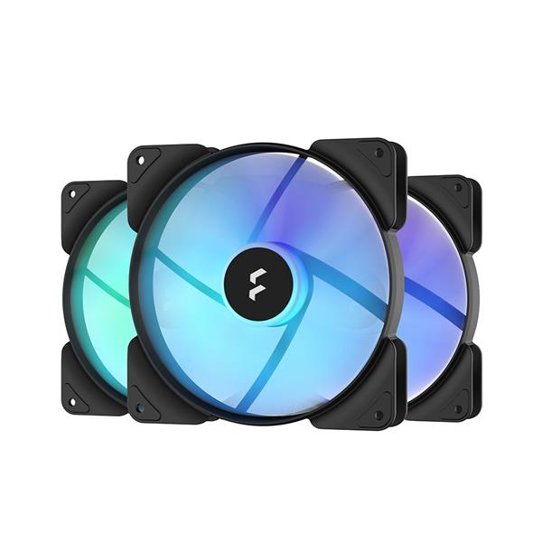 FRACTAL DESIGN Aspect 14 RGB 140 mm PWM Wide 500-1700 RPM Range Black Frame Computer Case Fan