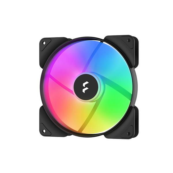 FRACTAL DESIGN Aspect 14 RGB 140 mm 1000 RPM Black Frame 3-pack Computer Case Fan