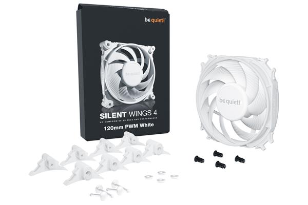 be quiet! Silent Wings 4 120mm PWM, White
