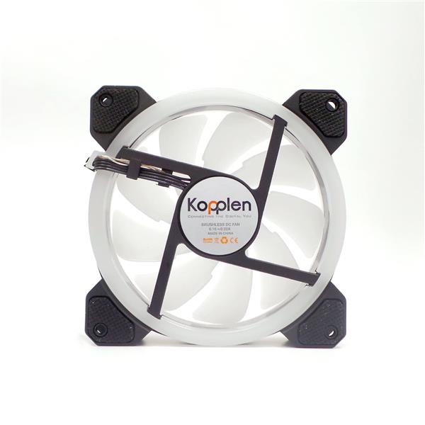 Kopplen KF12 ARGB 120MM LED Silent Case Fan, Black