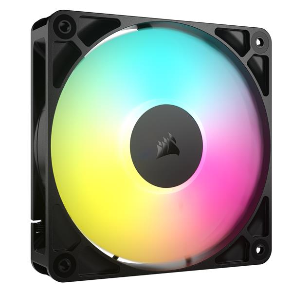 CORSAIR RS120 ARGB 120mm PWM Fans Triple Pack, Black