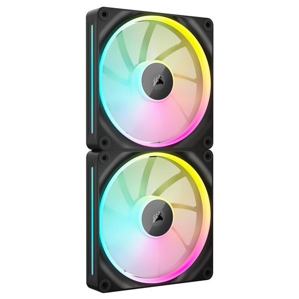 CORSAIR iCUE LINK LX140 RGB 140mm PWM Fans Starter Kit, Black