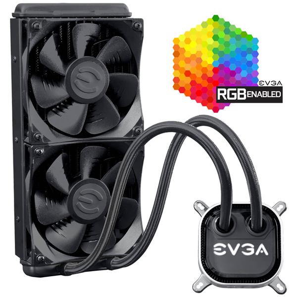 EVGA CLC 240mm All In One RGB LED CPU Liquid Cooler