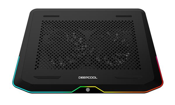 DeepCool N80 RGB Dual USB 3, up to 17.3" Laptop Cooling Pad(Open Box)