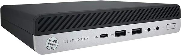 HP Elitedesk 800 G5 Mini (refurbished) i5-9500T, 16GB, 256GB SSD, W10P