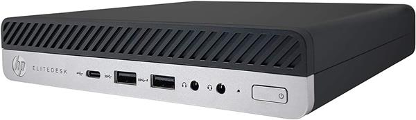 HP Elitedesk 800 G5 Mini (refurbished) i5-9500T, 16GB, 256GB SSD, W10P(Open Box)