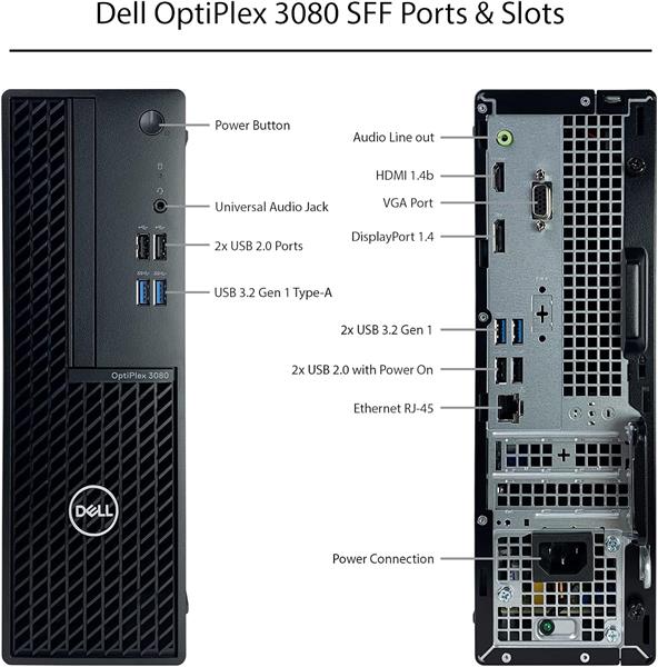 Dell OptiPlex 3080 SFF, i5-10500, 32GB DDR4 RAM, 1TB WIN11P