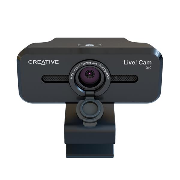 CREATIVE Live! Cam Sync V3 - 2K QHD Webcam with 4X Digital Zoom and Built-in Mics(Open Box)