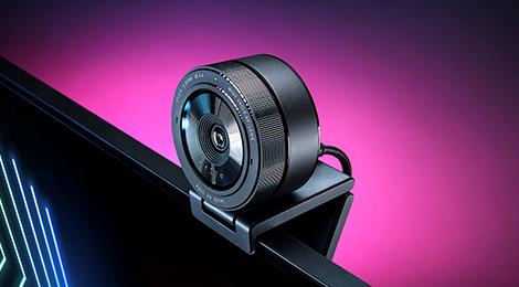 RAZER Kiyo Pro Stream Webcam with High-Performance Adaptive Light Sens