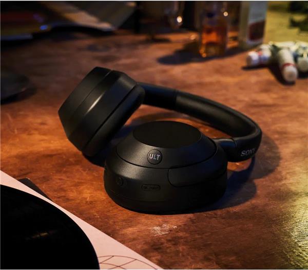 SONY ULT WEAR Wireless Noise Canceling Over-Ear Headphones, Black