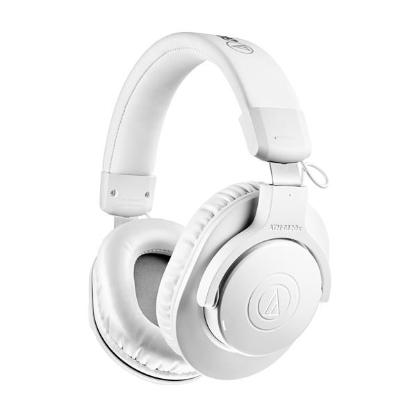 AUDIO-TECHNICA ATH-M20XBT Wireless Over-Ear Headphones, White