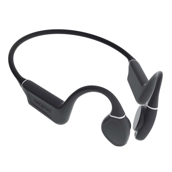 CREATIVE Outlier Free+ Wireless Bone Conduction Headphones, Grey/Black