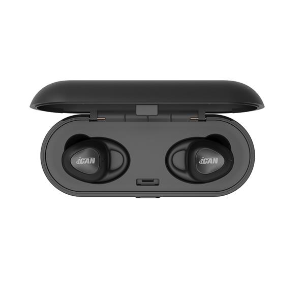 iCAN Bluetooth v5.0 Wireless Stereo Earbuds (T9) with Charging Case