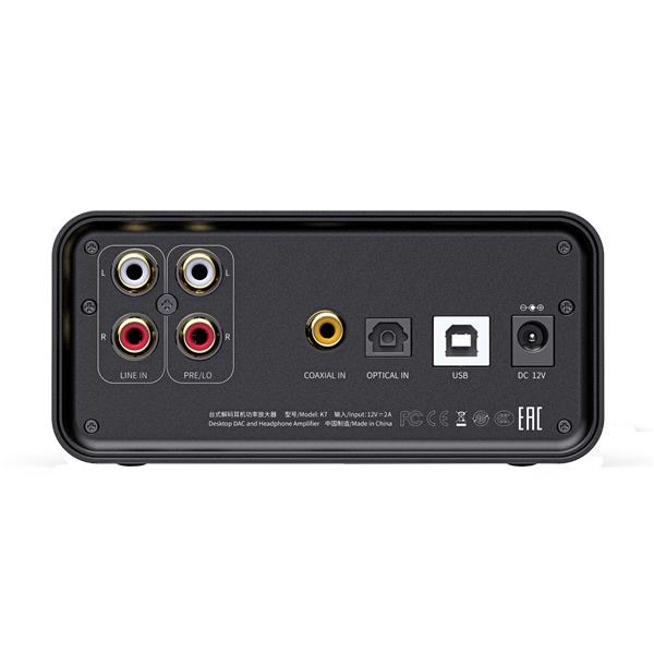 FIIO K7 Balanced HiFi DAC Desktop Headphone Amplifier(Open Box)
