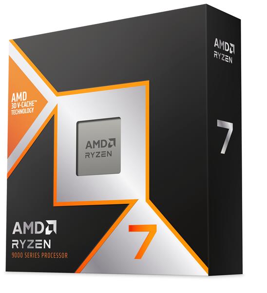 AMD Ryzen 7 9800X3D 8-Core 4nm AM5 104MB Cache 120W ZEN 5 CPU