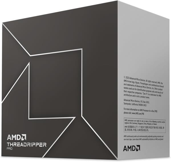 AMD Ryzen Threadripper PRO 7985WX 64-Core 5nm 350W sTR5 321MB Cache