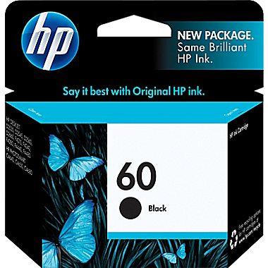 HP 60 Black Original Ink Cartridge(Open Box)