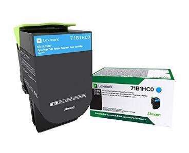 Lexmark 71B10C0 CS/X317/417/517 Cyan Toner (part no:  71B10C0 ) - (Empty Toner Needed)