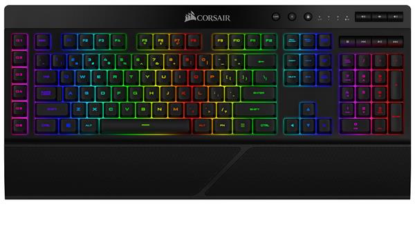 Corsair K57 RGB Backlit Wireless Gaming Keyboard, Black(Open Box)