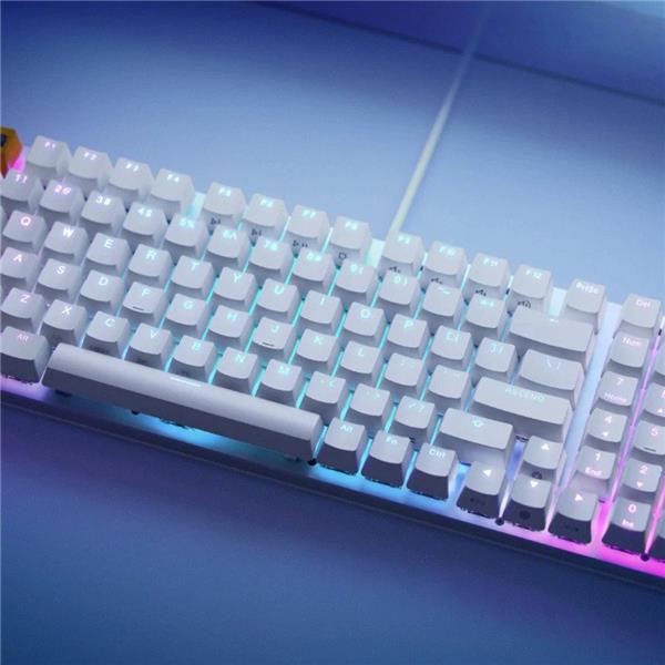 GLORIOUS GMMK2 Fox 100% Gaming Keyboard - White