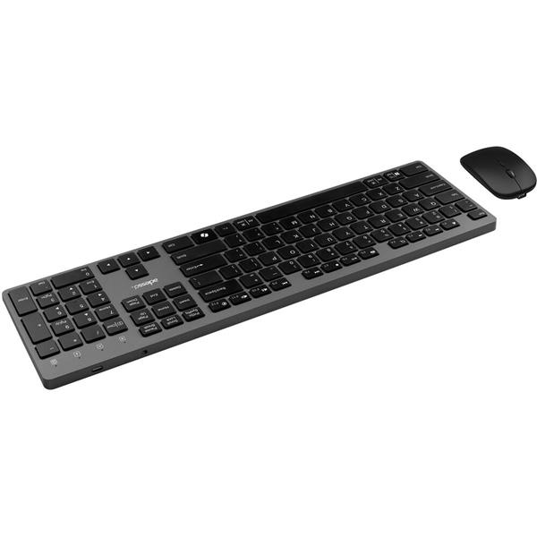 ADESSO Multi OS Wireless Scissor Switch desktop keyboard