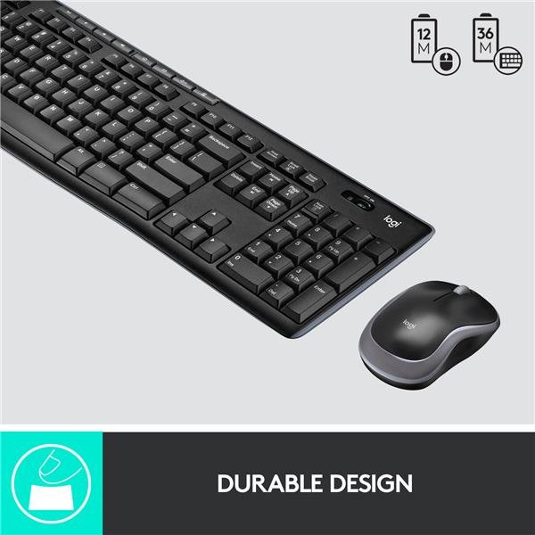 LOGITECH   MK270 Wireless Keyboard & Mouse Combo(Open Box)