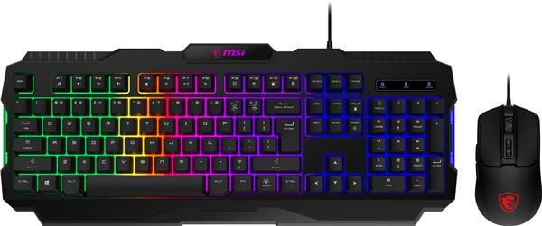 MSI Forge GK100 Combo – Gaming RGB Keyboard & Mouse Set