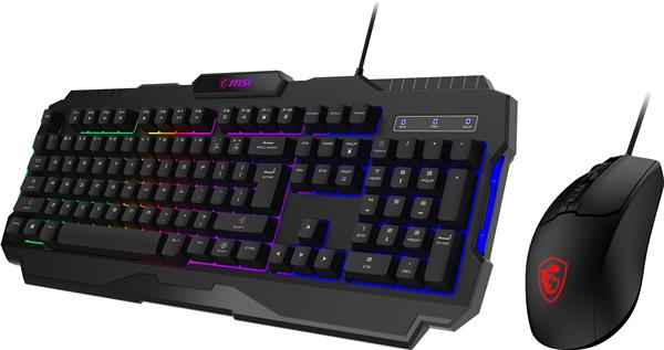 MSI Forge GK100 Combo – Gaming RGB Keyboard & Mouse Set